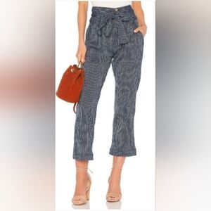 Free People Rumors Yarn Dye Harem Pants Size 0